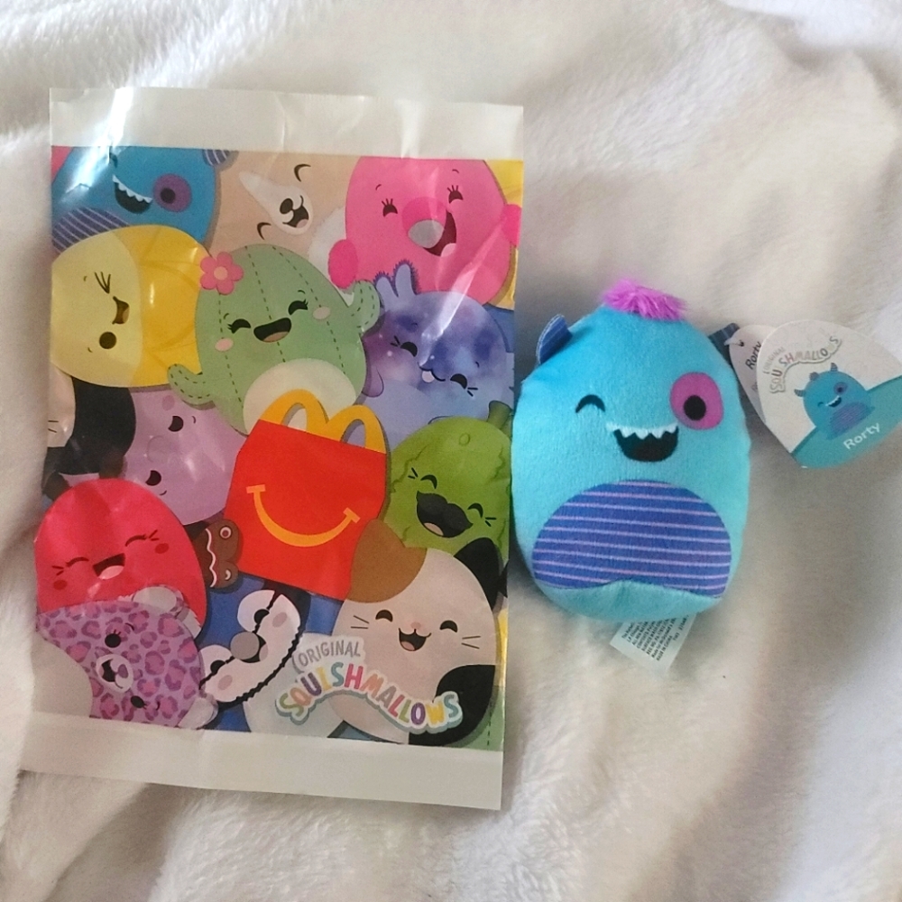 Squishmallows Blue and‎  Plush Toy
